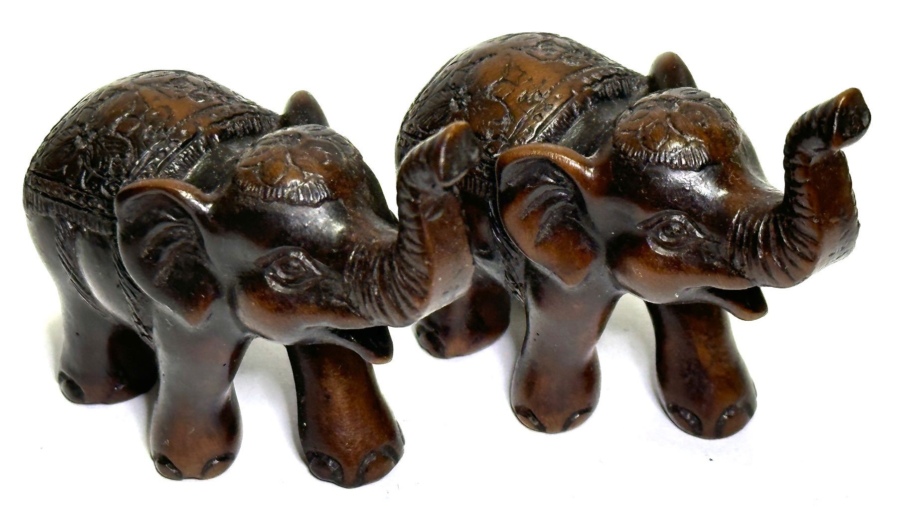 Statuette: Elefantenpaar Stein 6cm hoch – Nuovo (secondo la descrizione) da Riehen venduto da sesambestcoins2004
