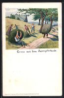 Litho Schweiz, Gruss aus dem Appenzeller
