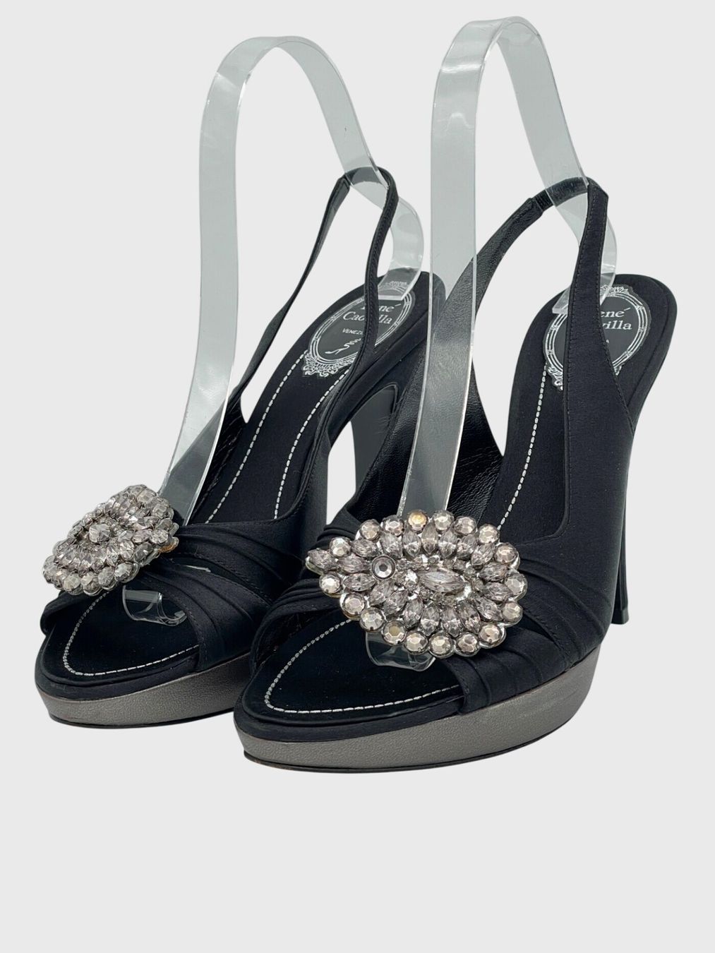 René Caovilla Chaussures femmes: Rene Caovilla Crystal Embellished Platform EU 40 – D'occasion à Zürich par shoe_shop 2
