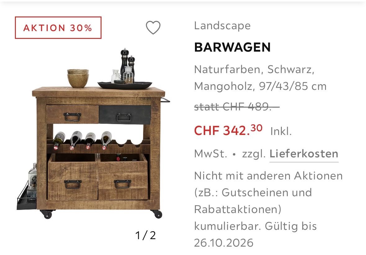 Kommoden: Sideboard und Barwagen – Gebraucht aus Au ZH von robuzz 3
