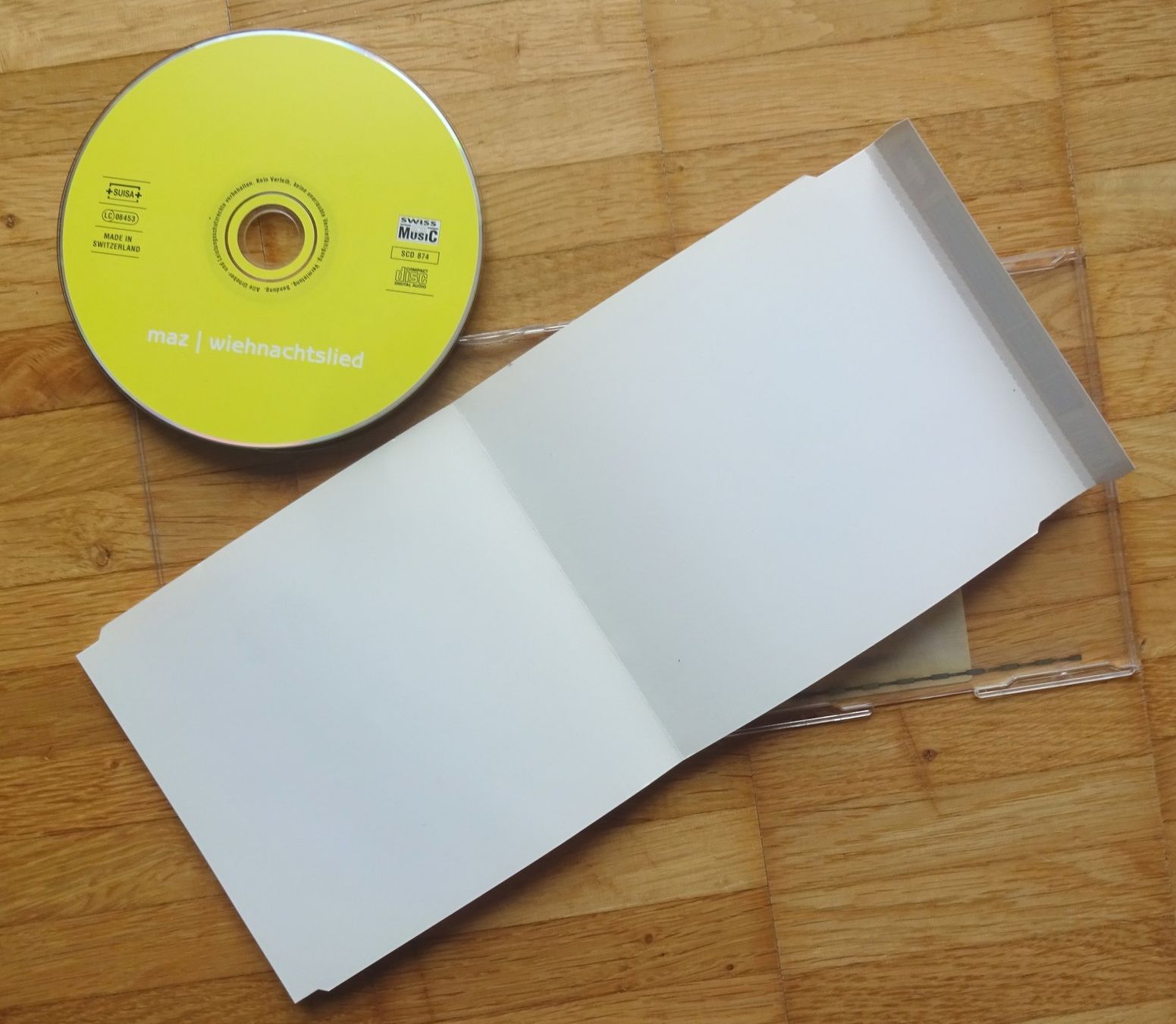 CD: maz Weihnachtslied, schweizerdeutsch – Usato da St.Gallen venduto da Paddington11 6