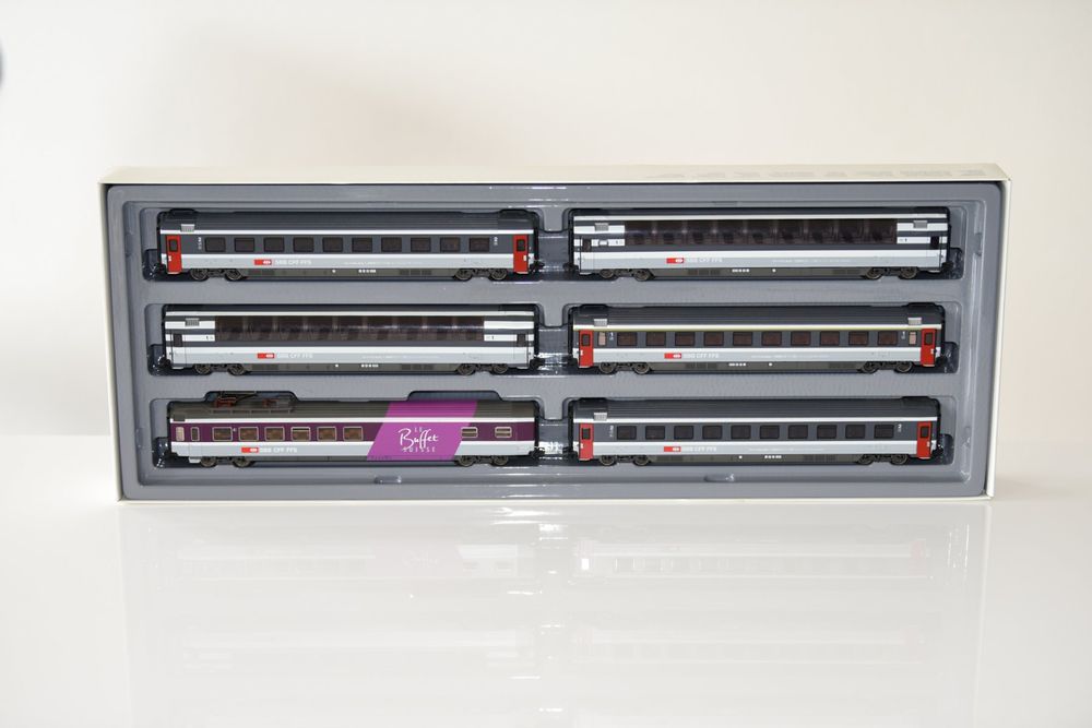 Coffret Train Märklin 4367 EuroCity SBB-CFF-FFS - H0 - Neuf - Édition Limitée