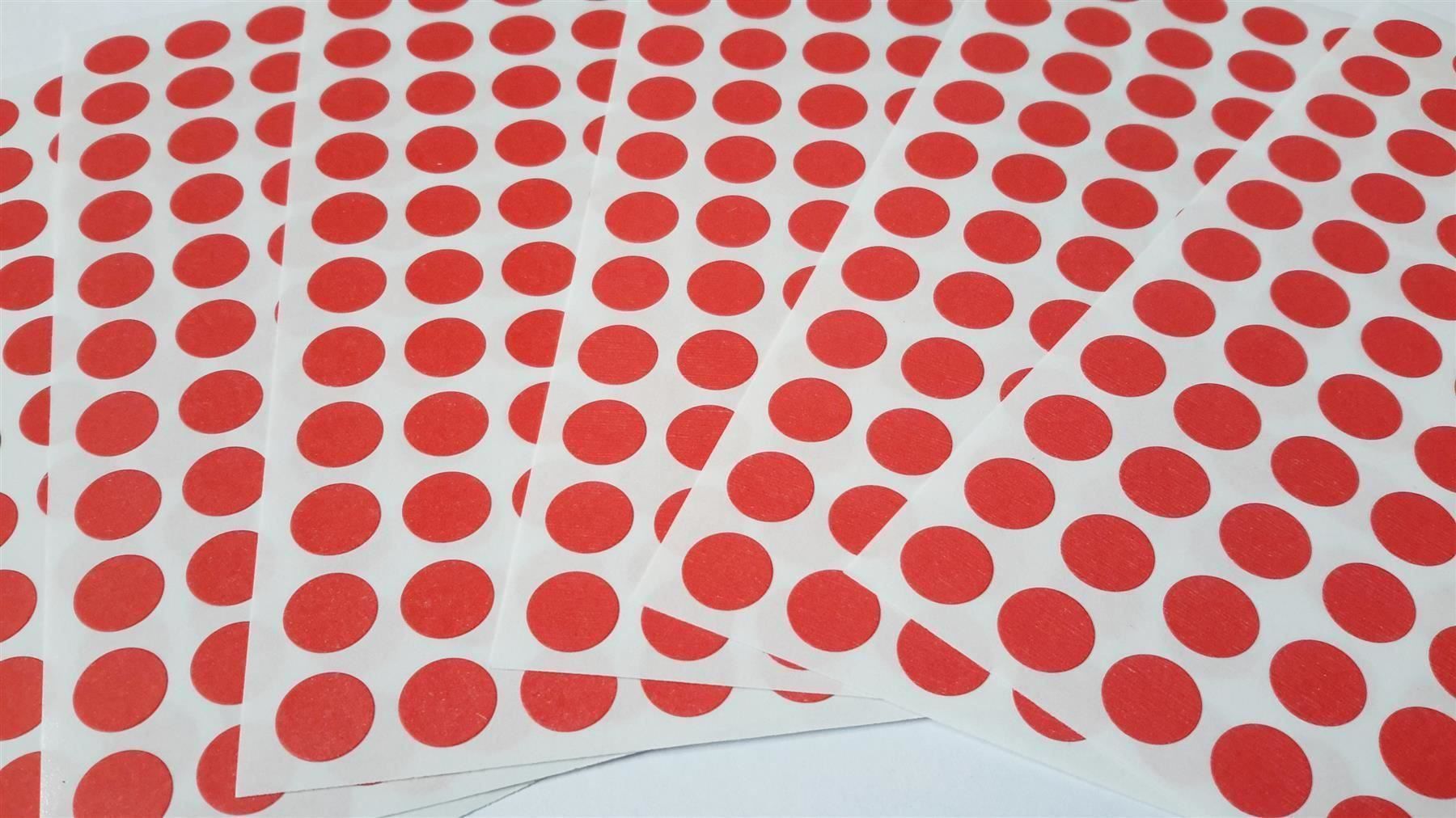 Sticker: Markierungspunkte, rot, 8mm, 462 Stück – Nuovo e nell'imballaggio originale da St. Gallen venduto da cointec 6