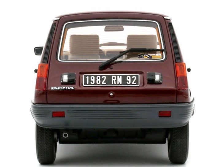 Renault Modellini d'auto: OTTOMOBILE RENAULT 5 GTL 5P.  cod. OT1059 bordeaux – Nuovo e nell'imballaggio originale da Splügen venduto da alexrj 4