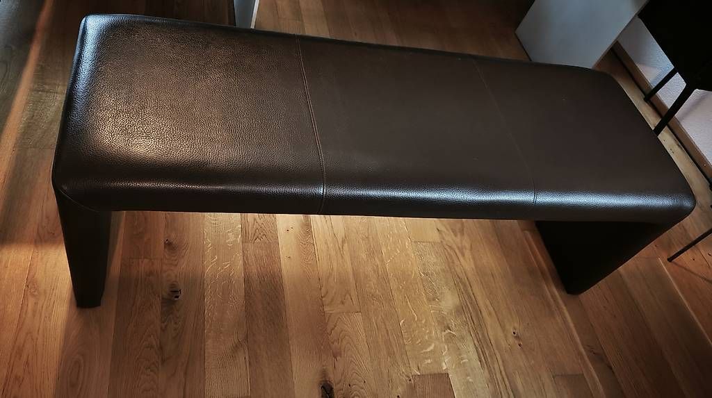 Panchine: Echtleder Sitzbank / Bettbank – Usato da Heerbrugg venduto da Belinda26