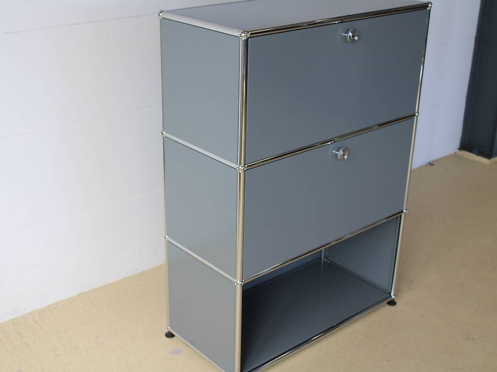 USM Scaffali: USM Sideboard in Mittelgrau neuwertig – Usato da Meinisberg venduto da atelier_TILIJA 2