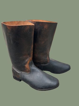 Bottes Allemandes Reconstitution WW2 Grande Taille
