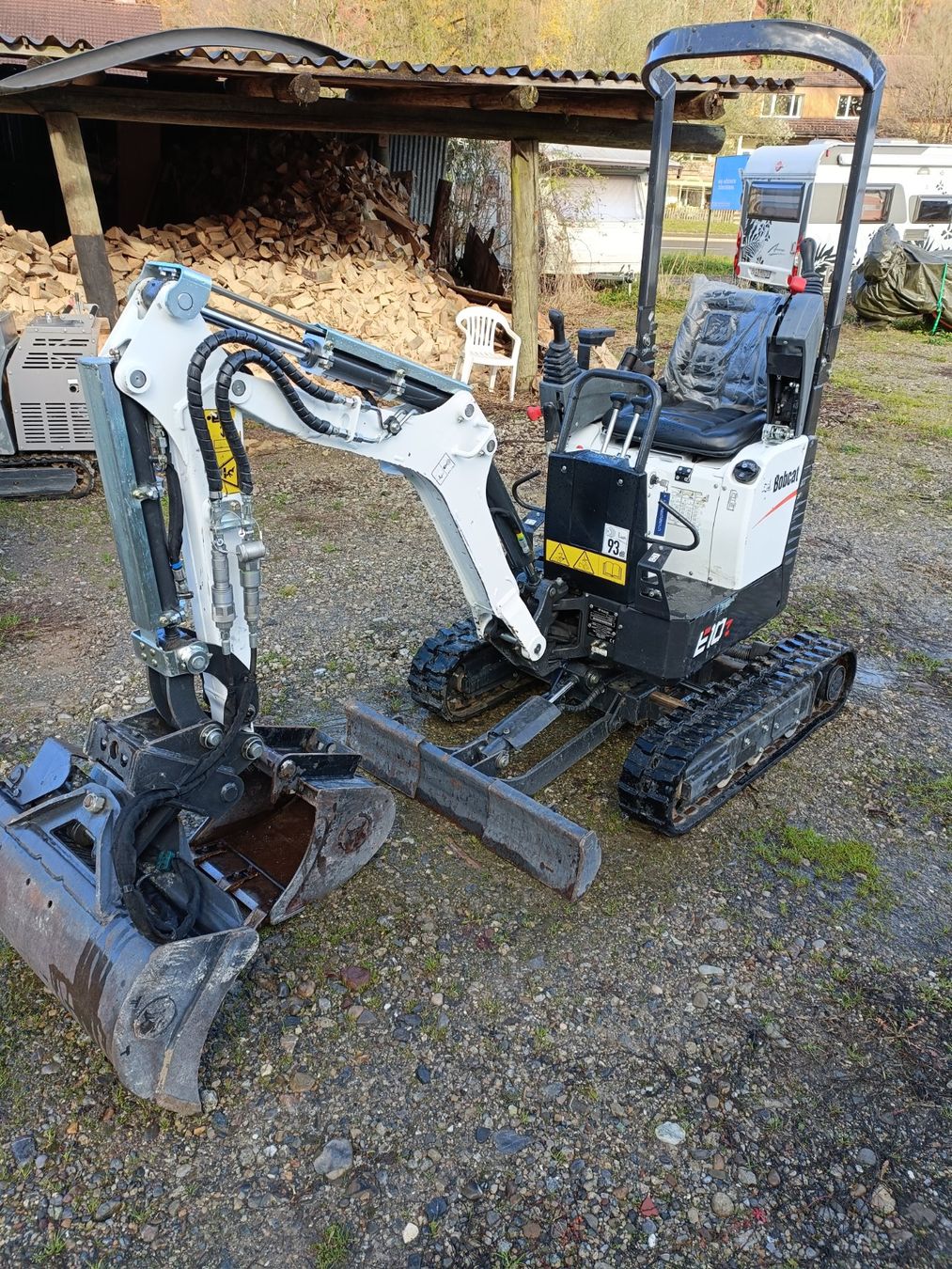 Bobcat Escavatori: Bagger mieten 71cm breit – Usato da Winterthur venduto da Chrigel227