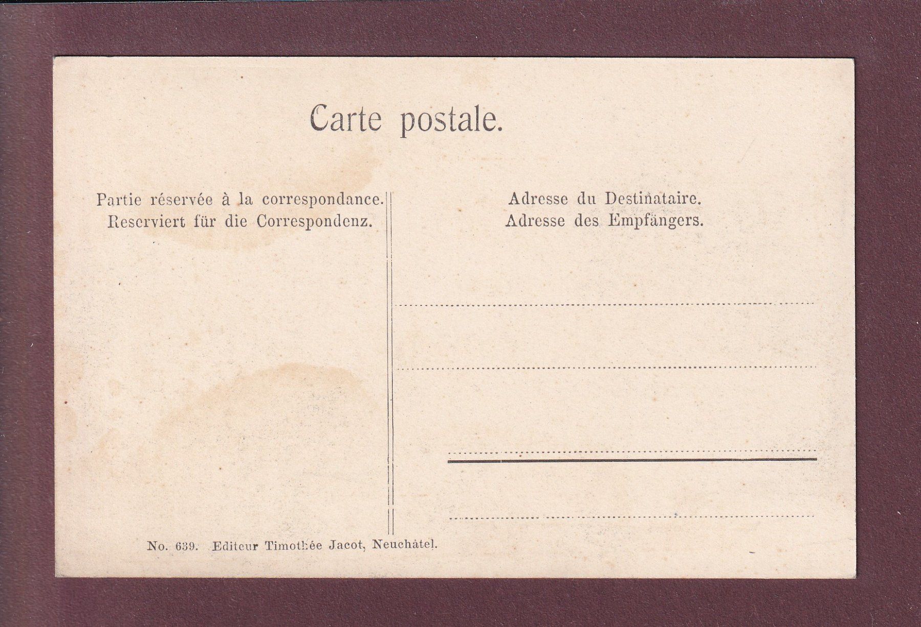 Cartoline postali: BERN - Kindlifresserbrunnen - Tram – Usato da Pully venduto da nicecards 1