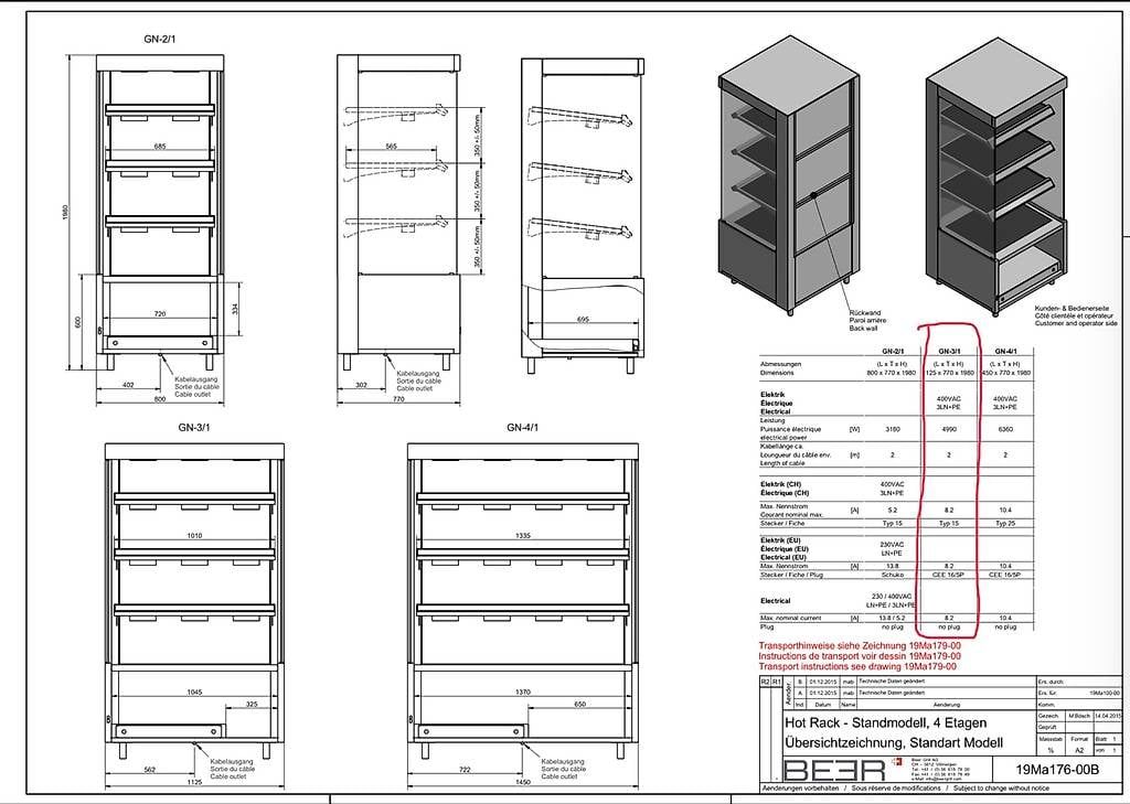 Vetrine: Vitrine chaude take-away, restaurant – Nuovo (secondo la descrizione) da Le Grand-Saconnex venduto da log_ys5p 3