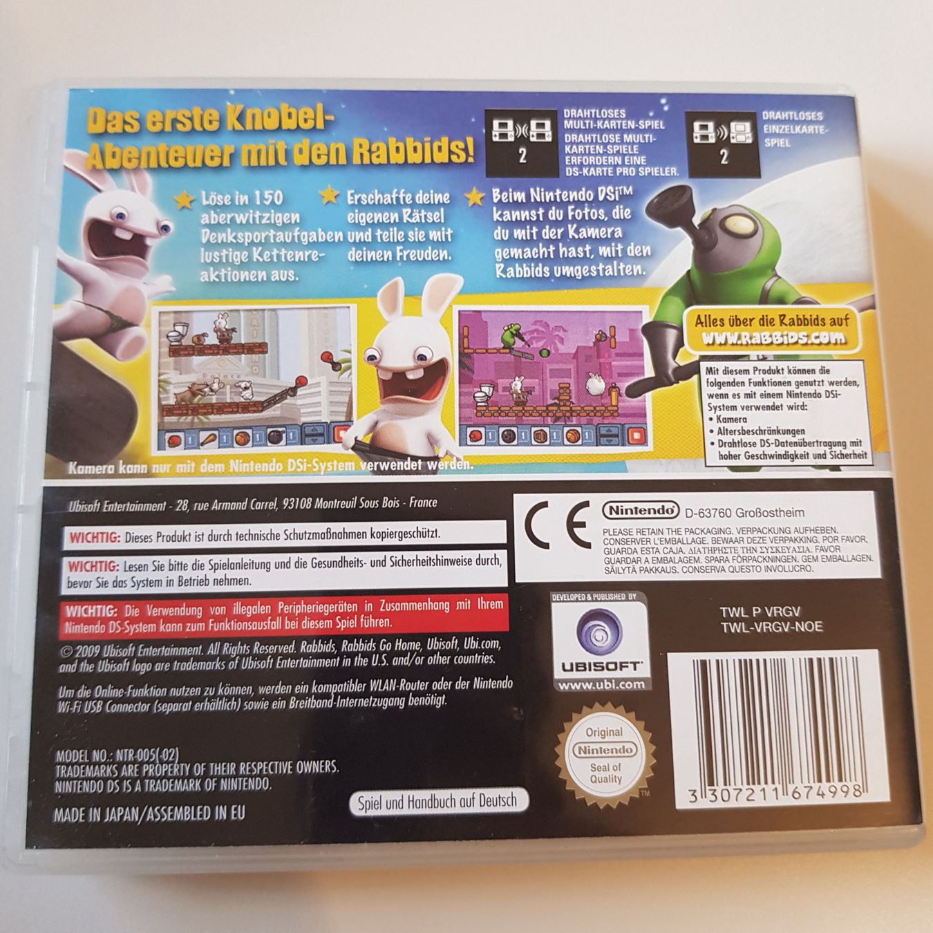 Nintendo Jeux: Rabbids Go Home /DS – D'occasion à Münchenstein par 2DGames 1