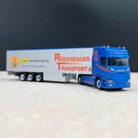 Rüegsegger Transport AG Scania CR20 Sattelzug 1:87 neu OVP