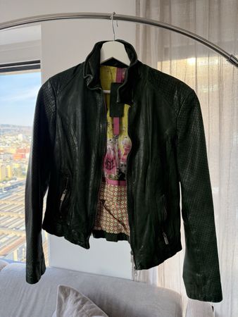 Milestone - echte Lederjacke