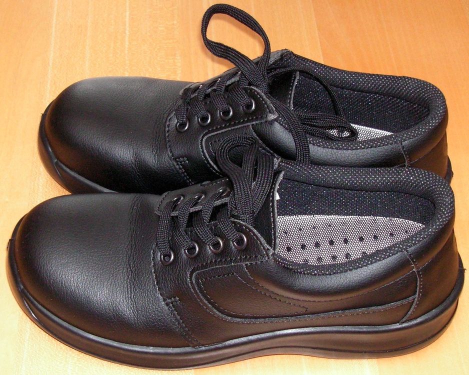 Artra Arica 6207-6660-2 Sicherheitsschuhe Slipper Schwarz Mikrofaser S2