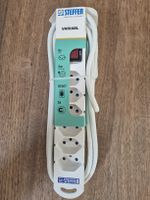 Steffen Mehrfachsteckdose 6-fach 3m weiss neu