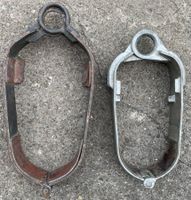 2 Aufhängevorrichtungen für Rohrwechsel 15cm Festungskanone