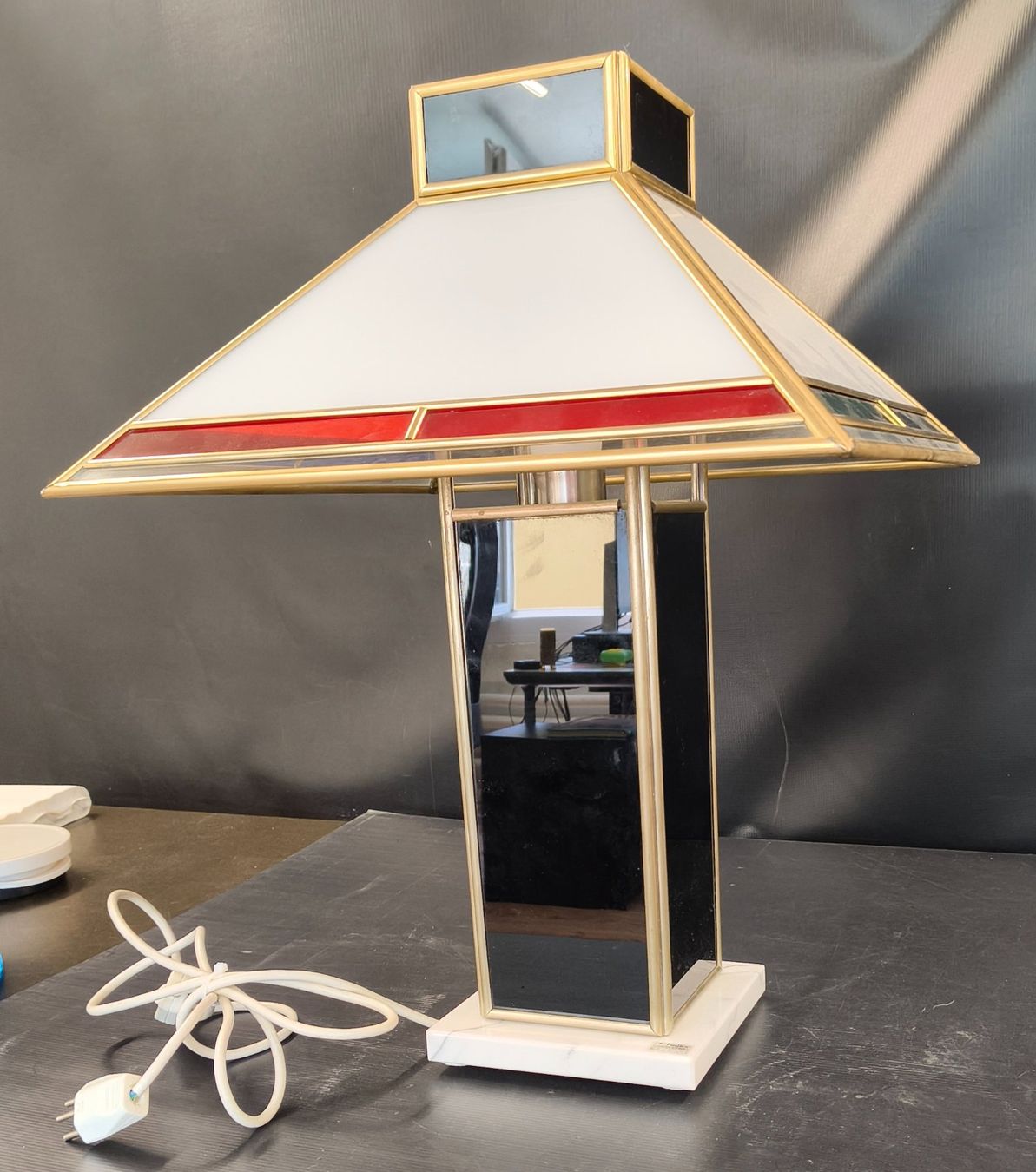 Lampade: Tischlampe Haller Leuchten – Usato da Basel venduto da bk_brockibasel 1