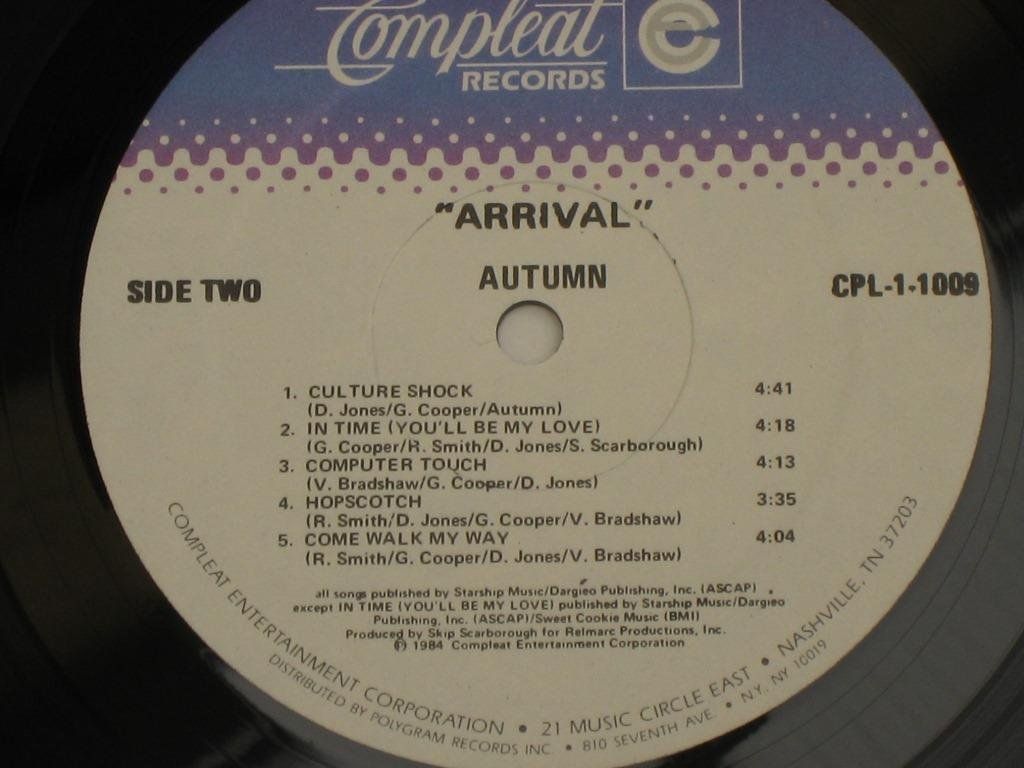 Dischi in vinile: LP - AUTUMN - ARRIVAL – Usato da Steckborn venduto da Quo7 2