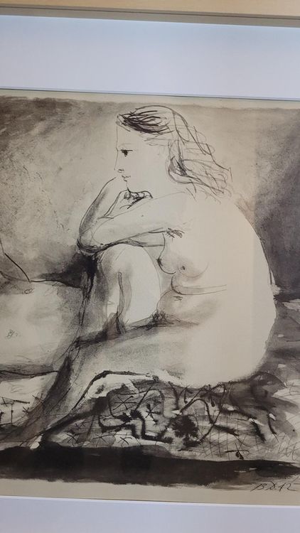 Grafica & Litografie: *** PICASSO PABLO, "Der Schläfer", Lithographie *** – Usato da Luzern venduto da Luzern1 3