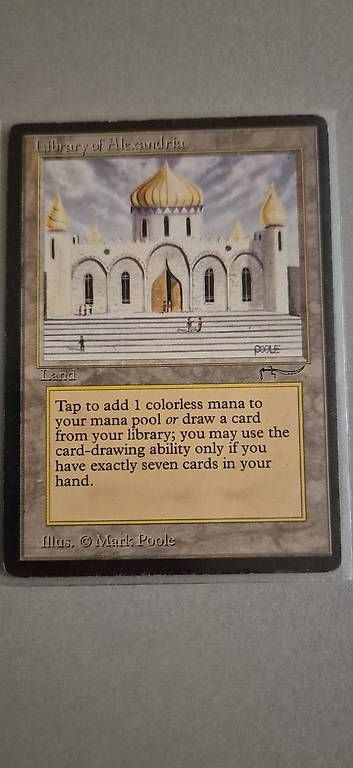 Magic The Gathering Carte collezionabili: Magic  Library of Alexandria – Usato da Genève venduto da Bayoushi