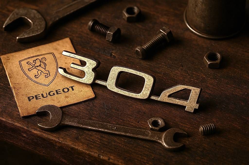 Ciclomotori: Peugeot 304 Oldtimer Emblem, Originalteil – Usato da Biel/Bienne venduto da lef_2jnx