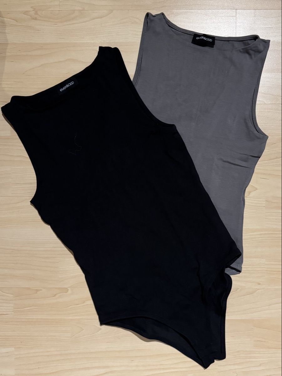 Lotti di vestiti: 2 Bodys Even&Odd schwarz grau Grösse S – Nuovo (secondo la descrizione) da Tuggen venduto da jess_gls06