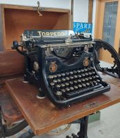 Seltener Koffer & Torpedo Schreibmaschine