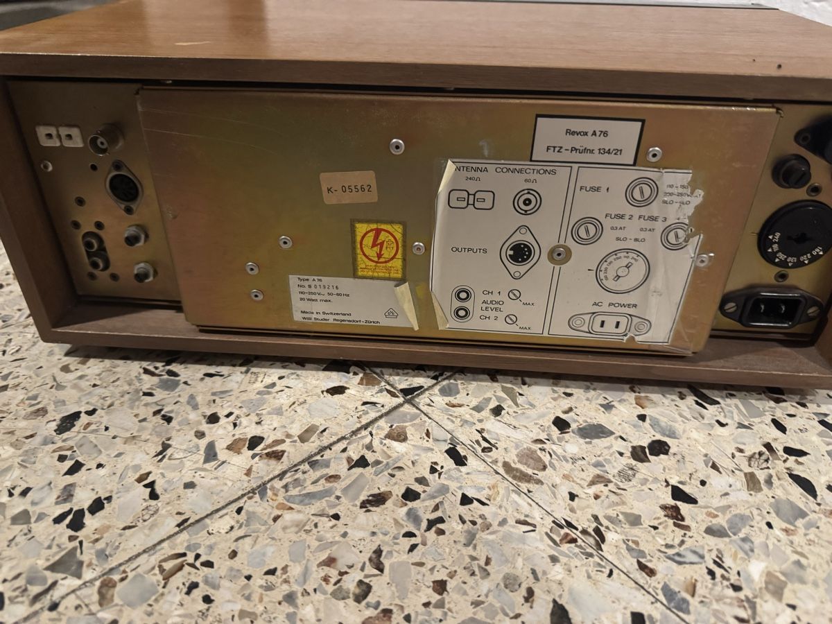 Revox Elektronikbauteile: Tuner FM REVOX A76 bon état – Gebraucht aus Brügg BE von haj_9zhk 5