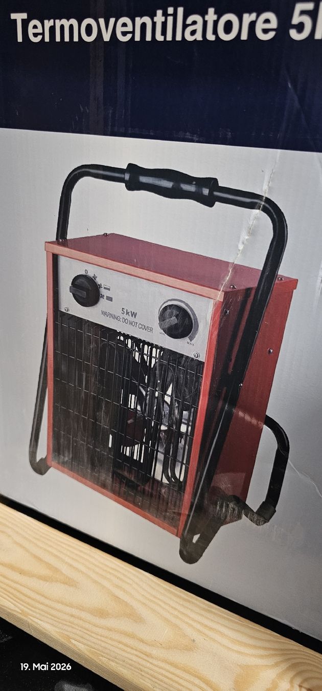 Radiatori: Merox Heizlüfter 5kW, NEU – Nuovo e nell'imballaggio originale da Hinwil venduto da boulevard88 1