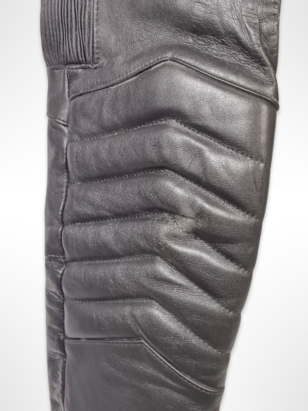 IXS Pantaloni: iXS Motorradhose Gr. 48 Leder schwarz – Usato da Suhr venduto da Restwert_Suhr 5
