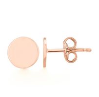 Ohrstecker Roségold, 1 Paar, NEU