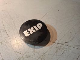 Nabenkappe Exip schwarz Kunststoff gebraucht 1 Stück