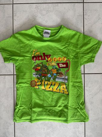 Turtles T-Shirt 'I'm only here for the Pizza'
