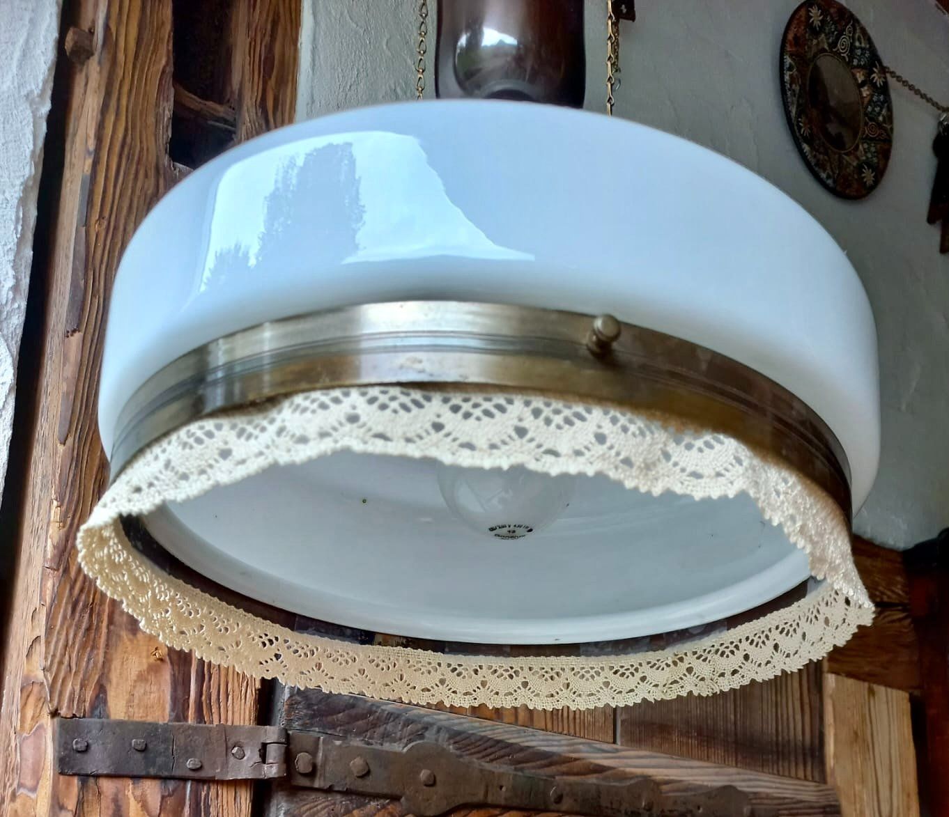 Lampade: Zuglampe Jugendstil – Usato da Burgdorf venduto da glasrabe01 3