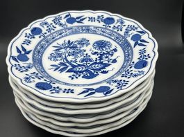 Set Hutschenreuther Frühstücksteller mit Zwiebelmuster