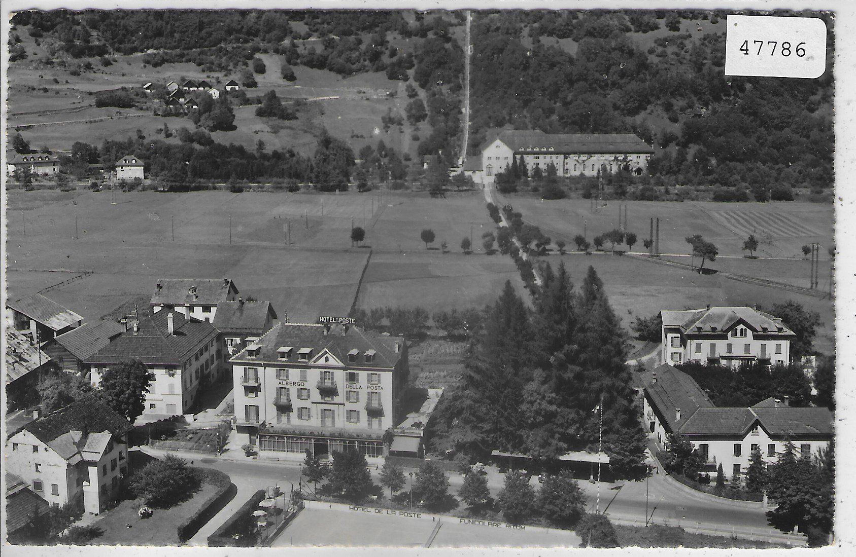 Cartes postales: Piotta - Hotel de la Poste – D'occasion à Ettingen par Kartenplanet