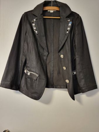Anzug, 2 Teiler schwarz, Gr. L