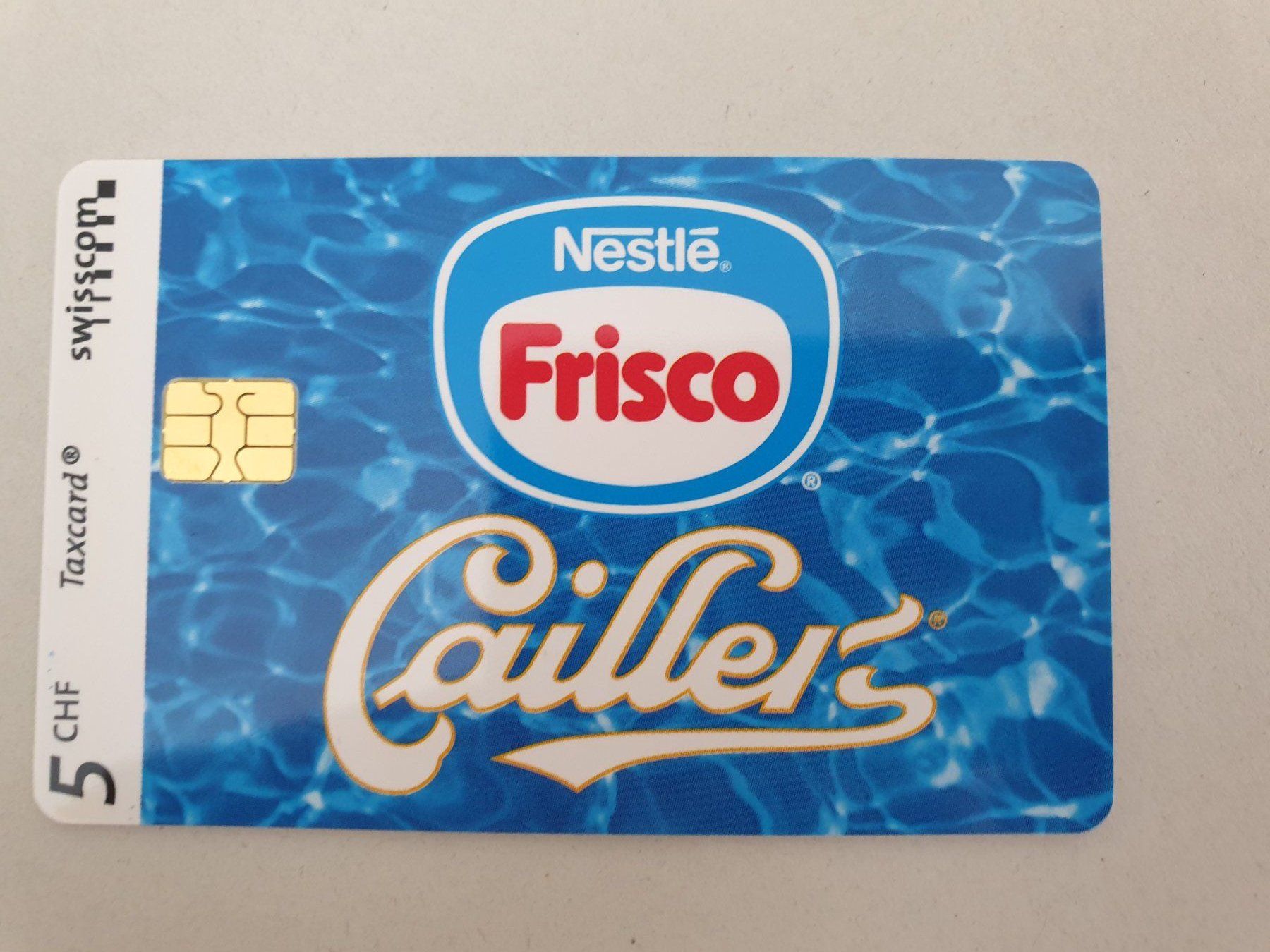 Telefon- & Taxkarten: Nestlé Frisco ungebr – Gebraucht aus Rain von chesz