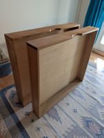 Zwei Holma Bettschubladen aus massiver Esche 93 x 86 x 13 cm