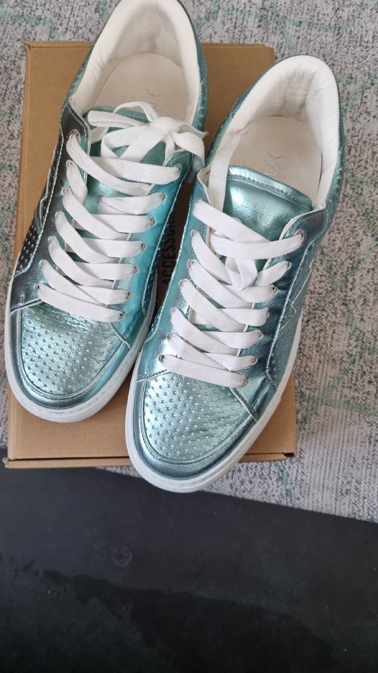 Zadig & Voltaire Scarpe da donna: Zadig & Voltaire Sneaker, Gr. 41Türkis metallic – Usato da Bad Zurzach venduto da Mfritzli 1