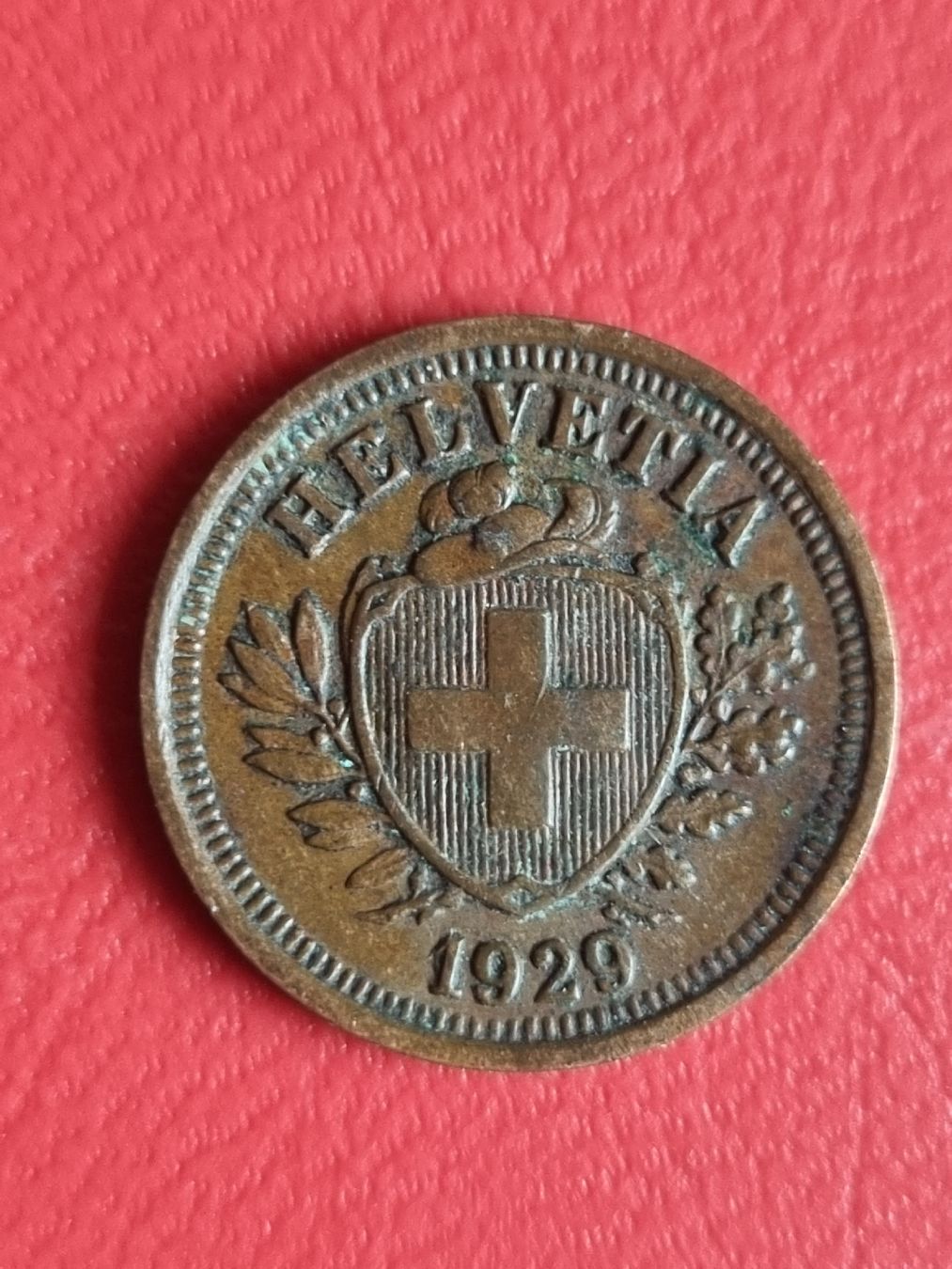 Toutes les monnaies: 1 RAPPEN SCHWEIZ - JAHR 1929 – D'occasion à Heimenschwand par rog_p7h9