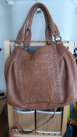 Liebeskind Berlin Vintage Leder Handtasche Top Zustand!