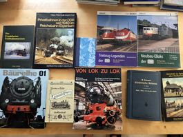 10 Bücher über die Deutsche Eisenbahn