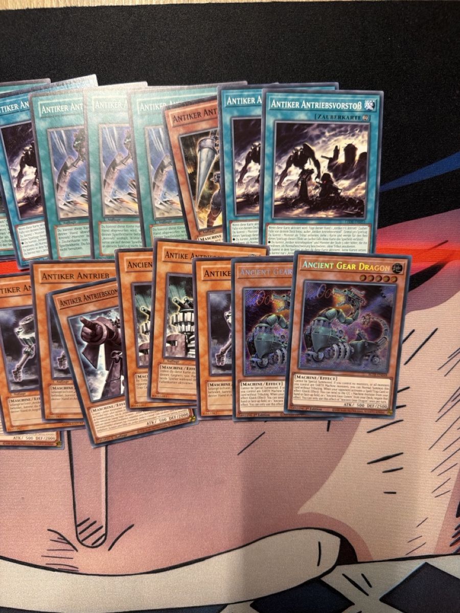 Yugioh Carte collezionabili: Antiker Antrieb 32 Deck Karten Yugioh – Usato da Arbon venduto da ids 3