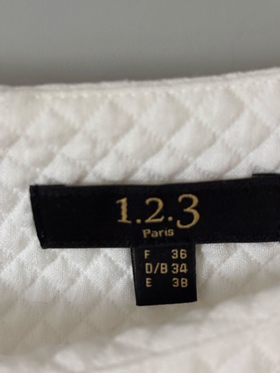 Maglioni & Felpe: Weiße Pulli 123 3/4 Arm - 36 – Usato da Fribourg venduto da dafral 2