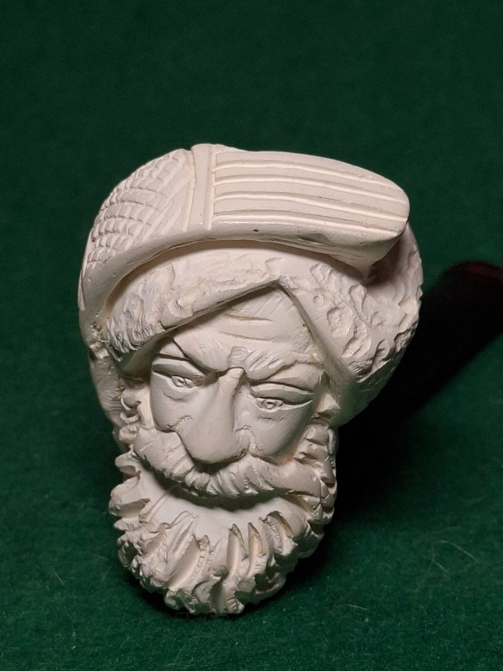 Pipe & Accessori: Meerschaumpfeife ungebraucht geschnitzter Sultan – Usato da Schlieren venduto da Svenja7 2