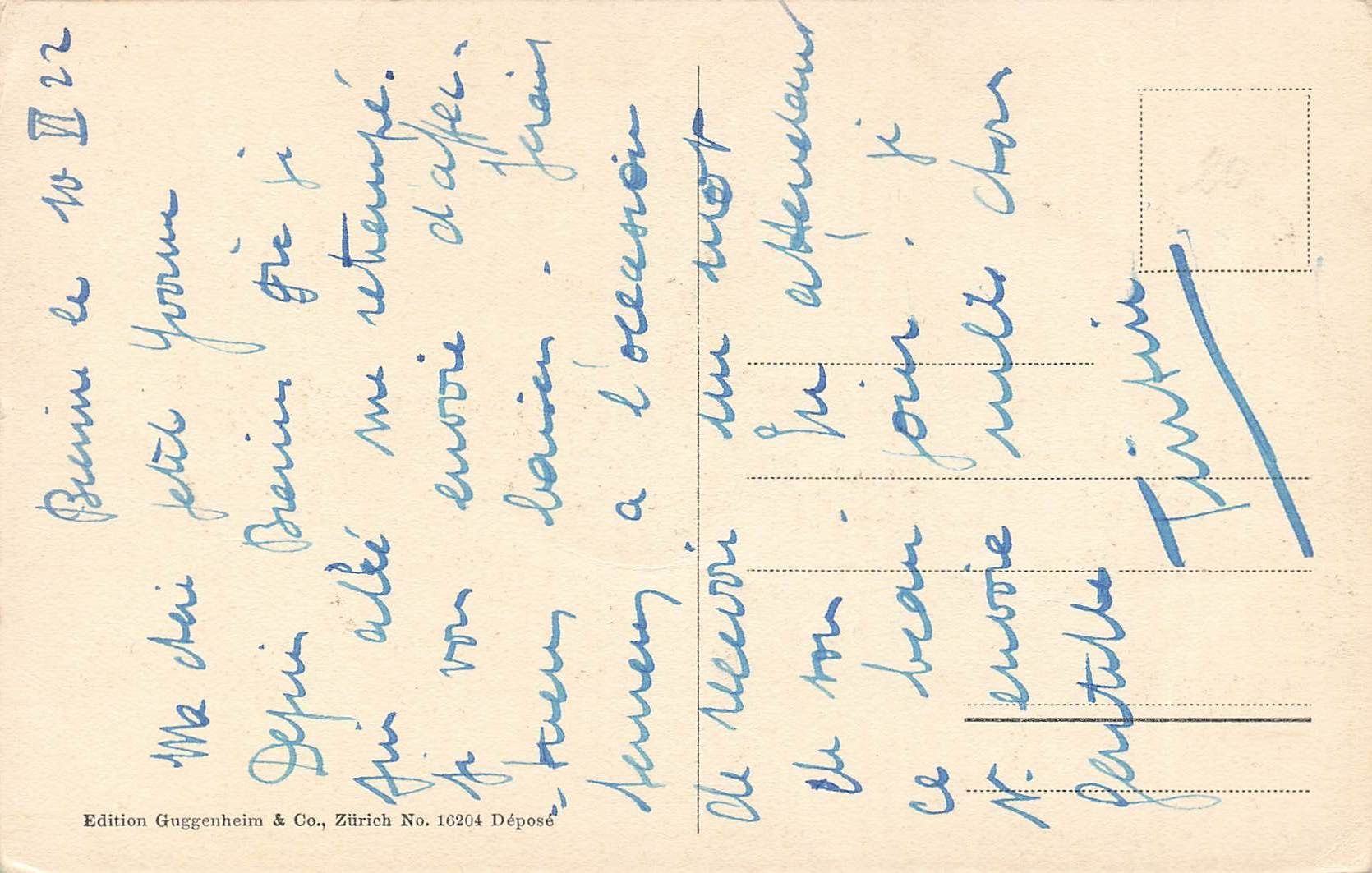 Cartoline postali: Biel BE Uhrmacherschule und Technikum – Usato da Biasca venduto da Blenio71 1
