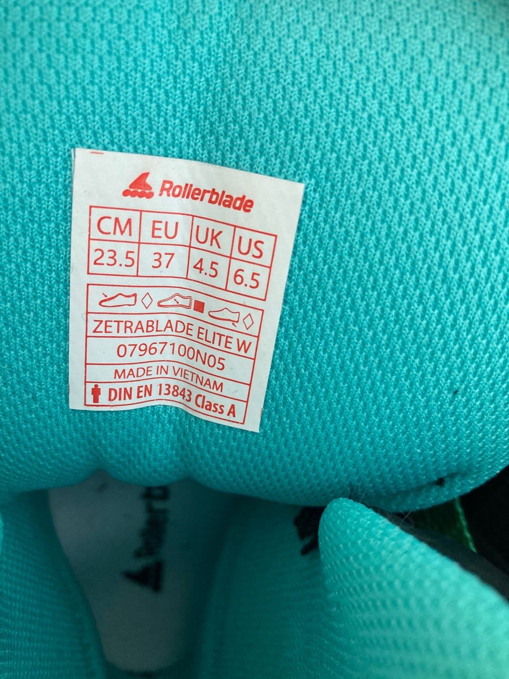 Inline-Skating & Rollschuhe: Rollerblade Zetrablade Elite EU size 37 + protection set – Gebraucht aus Beringen von pkr_z622 4