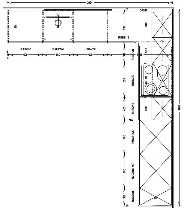 Cucine complete: Ausstellungsküche – Nuovo (secondo la descrizione) da Gränichen venduto da Aarekuechen 3