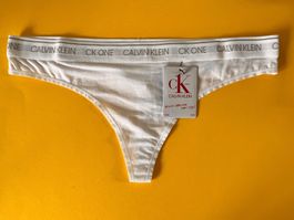 String, CALVIN KLEIN, Grösse L, 1 Stück in Weiss